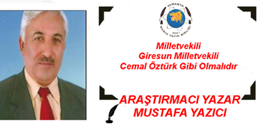 ARAŞTIRMACI YAZAR MUSTAFA YAZICI