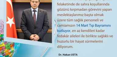 İl Sağlık Müdürü Dr. Hakan Usta