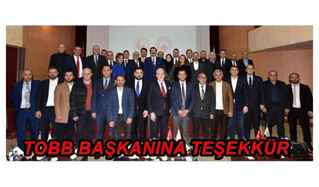TOBB BAŞKANI HİSARCIKLIOĞLU’NA TRABZON İŞ DÜNYASINDAN TOGG TEŞEKKÜRÜ