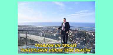 Boztepe Yürüyüş Platformu ve Seyir Terası, turizmin göz bebeği olacak!