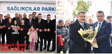 TRABZON’DA SAĞLIKÇILAR PARKI DUALARLA AÇILDI.