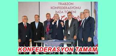 TRABZON KONFEDERASYONU KURULDU