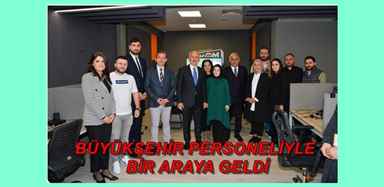 ULAŞTIRMA VE ALTYAPI BAKANI KARAİSMAİLOĞLU BÜYÜKŞEHİR’İ ZİYARET ETTİ