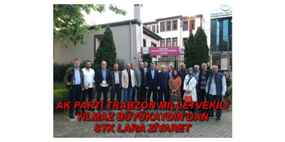 AK PARTİ TRABZON MİLLETVEKİLİ YILMAZ BÜYÜKAYDIN’DAN STK LARA ZİYARET