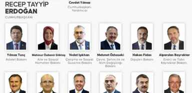 YENİ KABİNE AÇIKLANDI