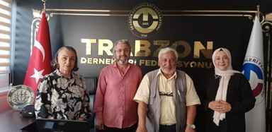 HACER HANİÇ’TEN  TRABZON DERNEKLERİ FEDERASYONU TRABZON TEMSİLCİLİĞİNE ZİYARET