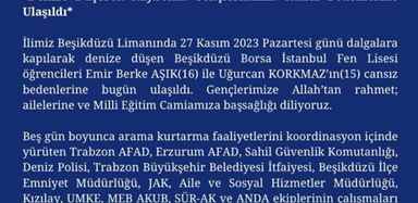 BEKELNEN HABER GELDİ