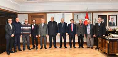 ORTAHİSAR GAZETECİLER CEMİYETİ BAŞKANI EMİROĞLU MURAT ZORLUOĞLUNU ZİYARET ETTİ