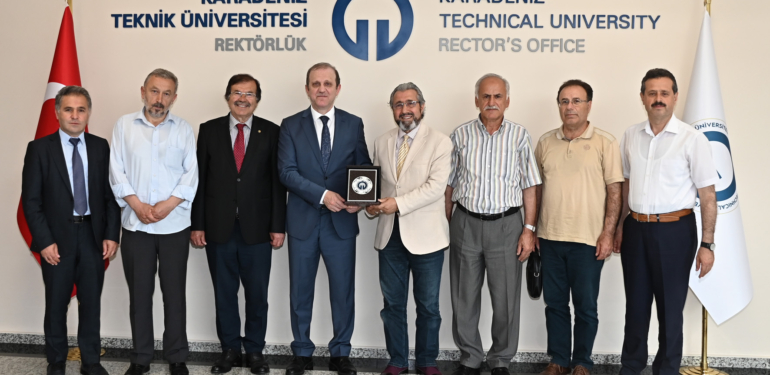 AVRASYA BASIN YAYIN BİRLİĞİNDEN KTÜ REKTÖRLÜĞÜNE ZİYARET